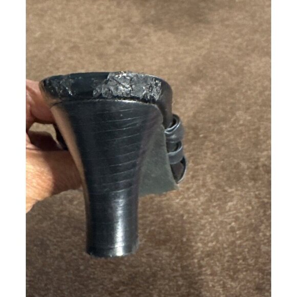 A.N.A. Women’s Slip On Strappy Sandal Heels Black Size 8M Sku 0300 / 2771 - Picture 9 of 14